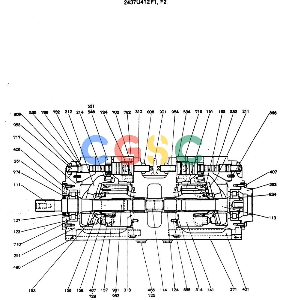 神钢零件查询(MD140C) - EXCAVATOR ASN YPU00501 (1/80-12/06) (12-017) - PUMP ASSY Kobelco