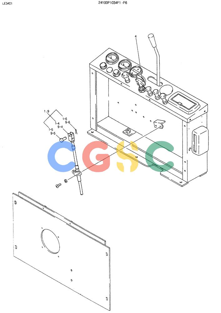 神钢零件查询(K903B) - EXCAVATOR ASN LE3401 (1/85-12/03) (10-001) - REWORK, INSTAL PLATE ASSY (FOR COLD REGION) Kobelco