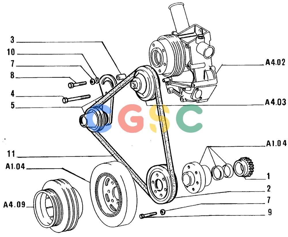 纽荷兰零件查询(FL14E) - CRAWLER LOADER (A1.15[001]) - AUXILIARY DRIVES New Holland Constructuion