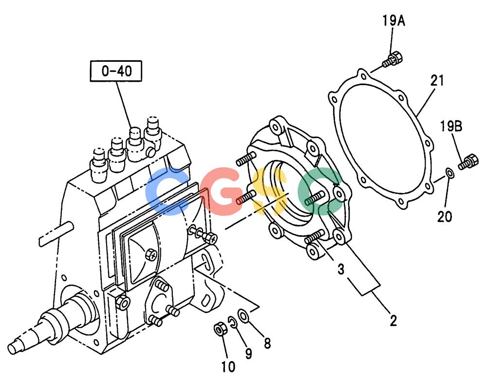 纽荷兰零件查询(E135SR) - CRAWLER EXCAVATOR ASN YY04-06254 (08-031) - MISCELLANEOUS PARTS, INJECTION PUMP New Holland Constructuion