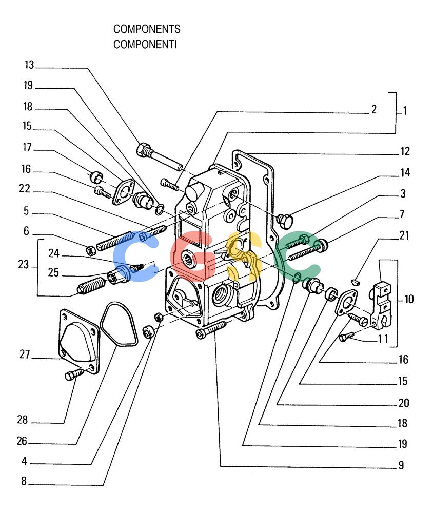 纽荷兰零件查询(FD175) - CRAWLER DOZER (N.A. VERSION)(S/N 061640 & AFTER) (1/93-) (0.140[03]) - INJECTION EQUIPMENT - REGULATOR New Holland Constructuion