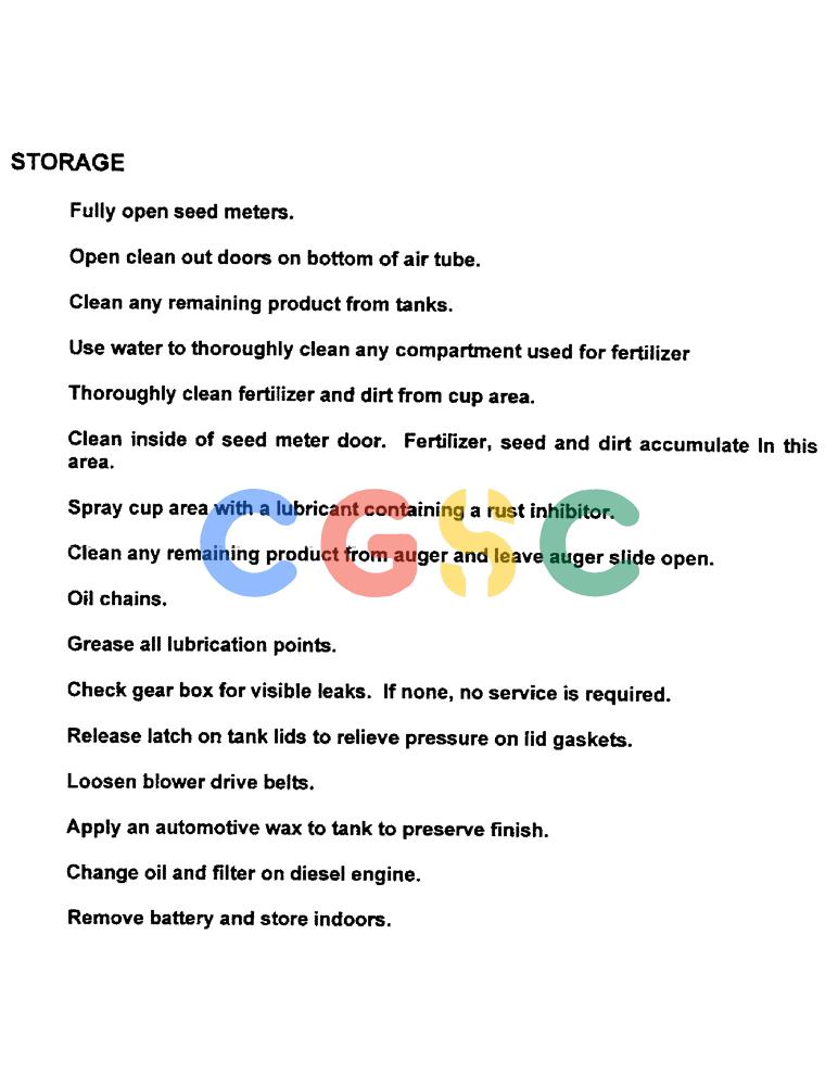凯斯零件查询(1100) - CONCORD AIR SYSTEM (10/97-12/00) (B23) - STORAGE Case Agriculture