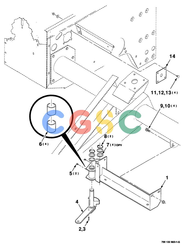 凯斯零件查询(RS561A) - CASE IH ROUND BALER (1/99-12/00) (6-022) - TWINE THREADER ASSEMBLY Case Agriculture