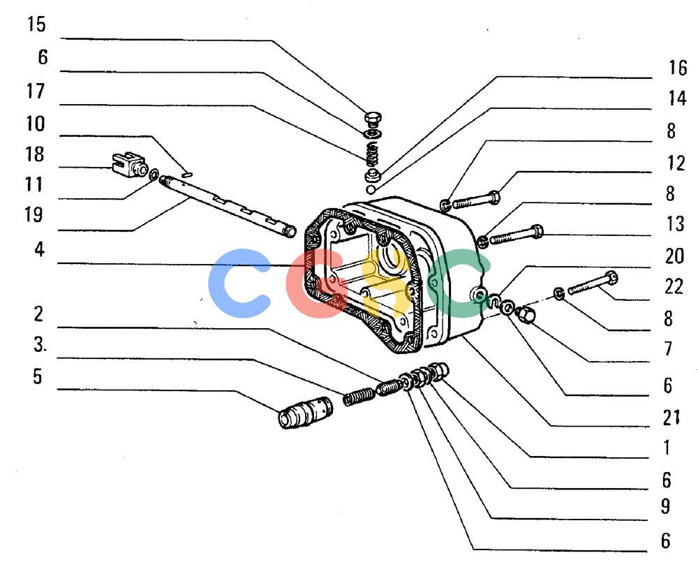 纽荷兰零件查询(FL5B) - CRAWLER LOADER (E3.31[003]) - DISTRIBUTOR VALVE New Holland Constructuion