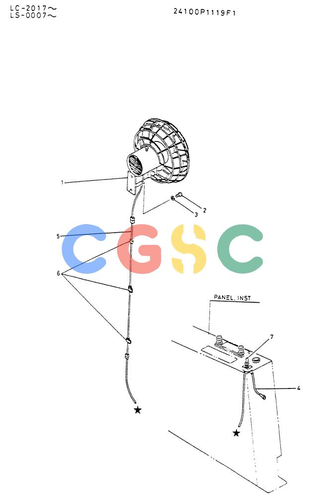 神钢零件查询(K916LC) - EXCAVATOR ASN YS0119 (1/87-12/03) (08-023) - FAN ASSY, AUTOMOBILE Kobelco