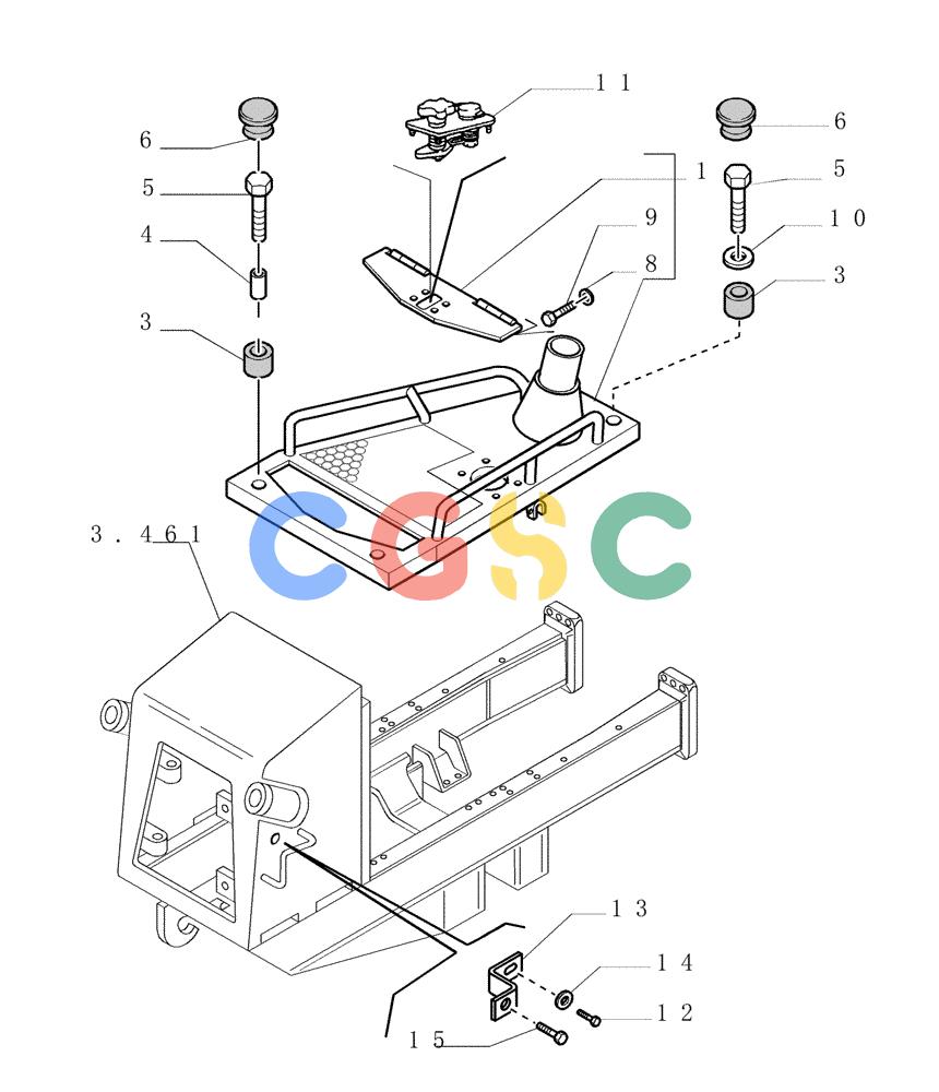 纽荷兰零件查询(DC180PS) - CRAWLER DOZER (11/00-) (5.601[03]) - HOODS New Holland Constructuion