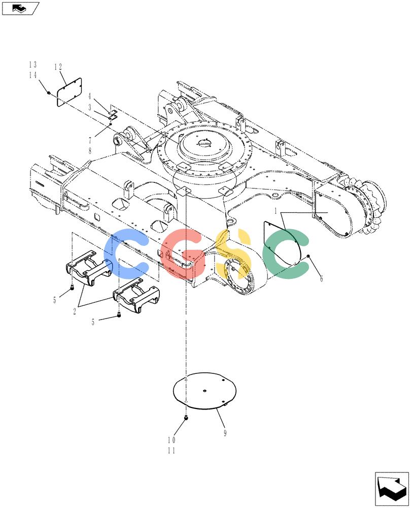 神钢零件查询(ED150-2) - BLADE RUNNER EXCAVATOR/DOZER ASN LH01-01001 (1/09-12/12) (02-002[00]) - LOW GROUP Kobelco