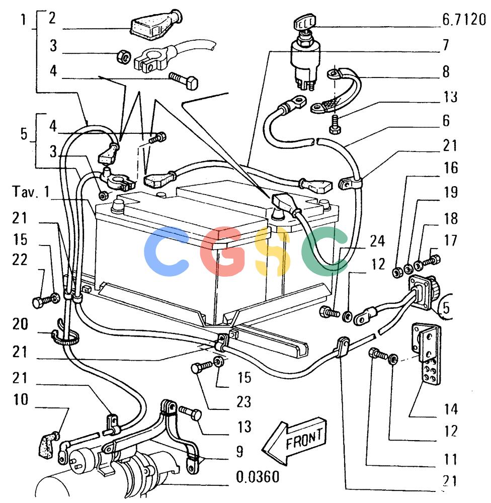 纽荷兰零件查询(FD14E) - CRAWLER DOZER (6.7010[002]) - BATTERY, SEAT AND SUPPORT New Holland Constructuion