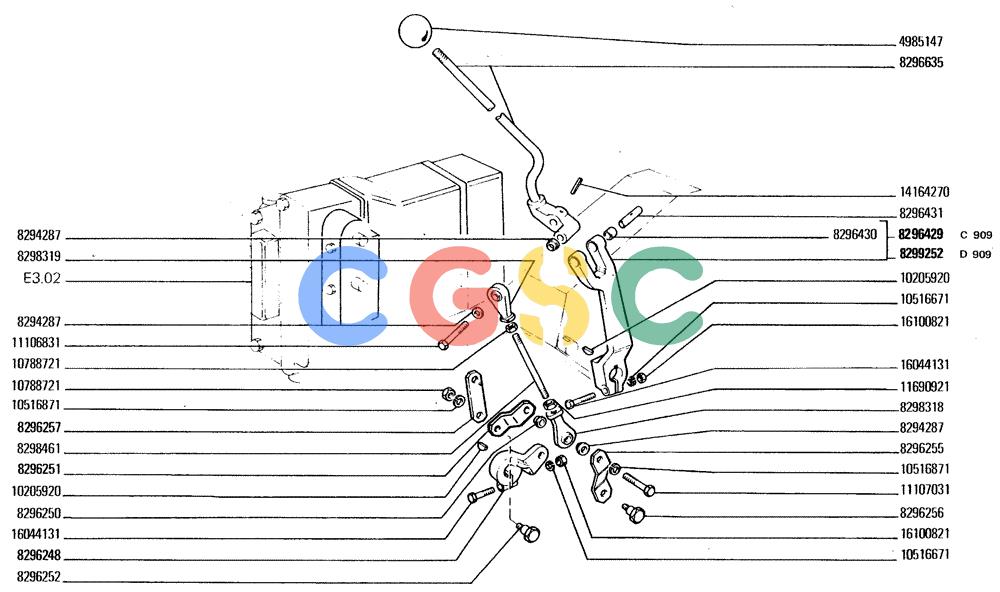 纽荷兰零件查询(FD20) - CRAWLER DOZER (E3.25[001]) - IMPLEMENT CONTROL SYSTEM New Holland Constructuion