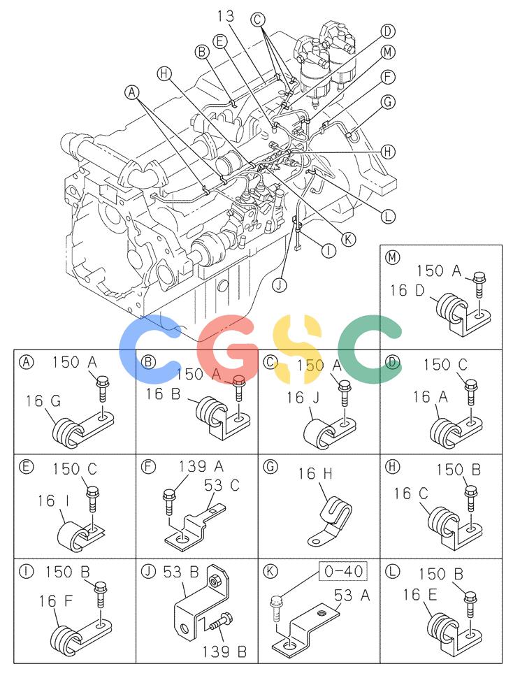 纽荷兰零件查询(E805) - CRAWLER EXCAVATOR TIER 3 (7/06-) (04-810-01[01]) - ELECTRICAL ACCESSORIES - ENGINE New Holland Constructuion