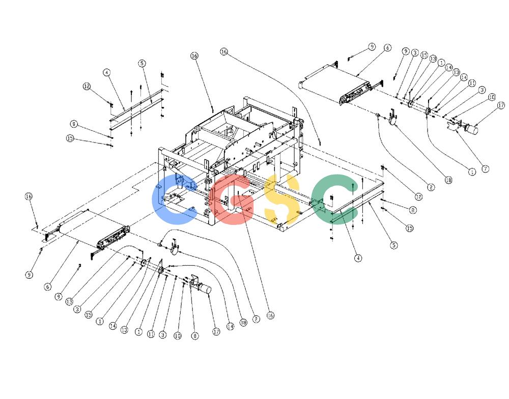 凯斯零件查询(438) - FLEX-AIR APPLICATOR - 1999 (2/99-3/03) (08-010) - BELT CARTRIDGE GROUP, FLEX Case Agriculture