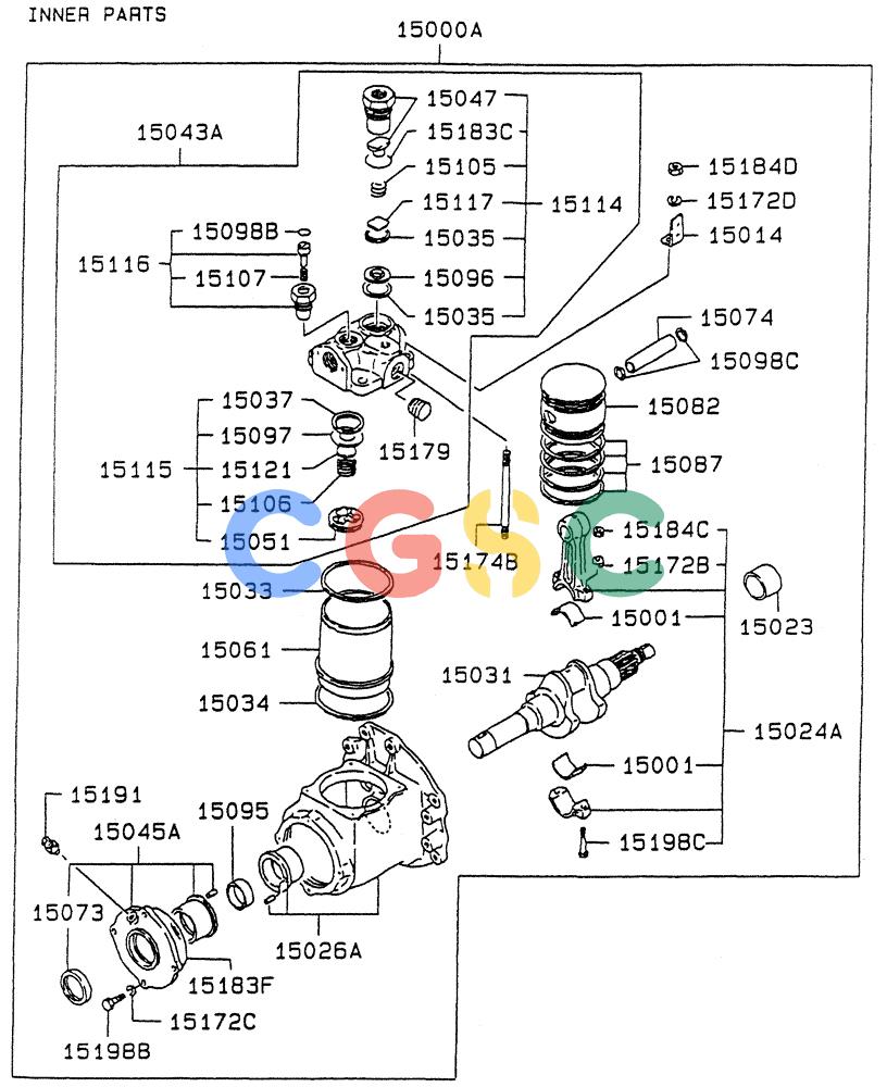 神钢零件查询(6D22-TC) - MITSUBISHI DIESL ENGINE - SK EXCAVATORS (1/06-12/06) (01-014[03]) - AIR COMPRESSOR Kobelco