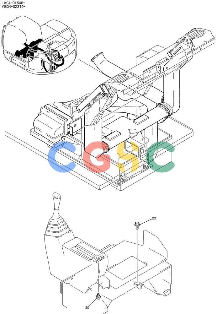 纽荷兰零件查询(E200SRLC) - CRAWLER EXCAVATOR BTW LA04-01506 - LA04-01625 (01-052[01]) - CONDITIONER INSTAL New Holland Constructuion