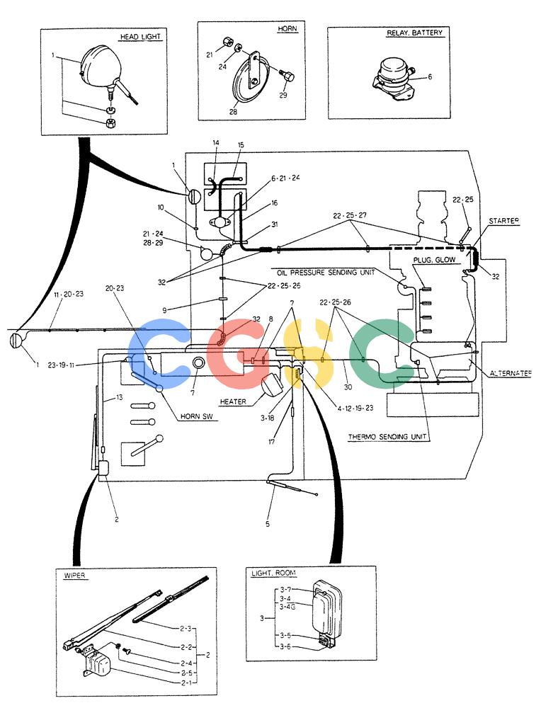 神钢零件查询(K903B) - EXCAVATOR ASN LE3401 (1/85-12/03) (08-037) - WIRING ASSY, ELEC (FOR SILENCE) P/N 24100N2788F1 Kobelco