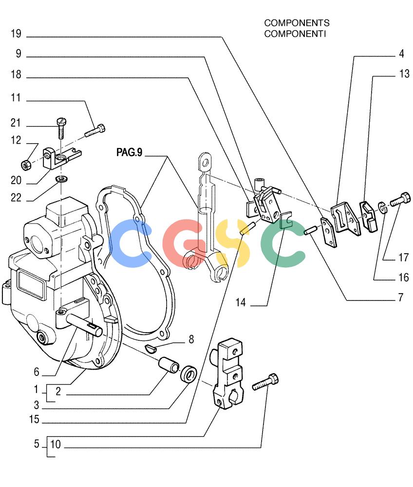 纽荷兰零件查询(FD255) - CRAWLER DOZER (N.A. VERSION) (7/95-) (0.140[08]) - INJECTION EQUIPMENT - REGULATOR New Holland Constructuion