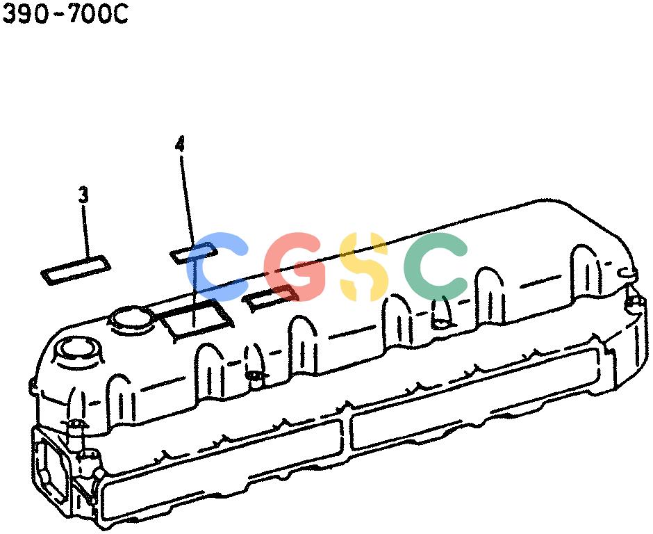 神钢零件查询(6D16-T) - MITSUBISHI DIESEL ENGINE - K909 II & K909LC II EXCAVATORS (1/87-12/06) (06-001) - NAME PLATE Kobelco