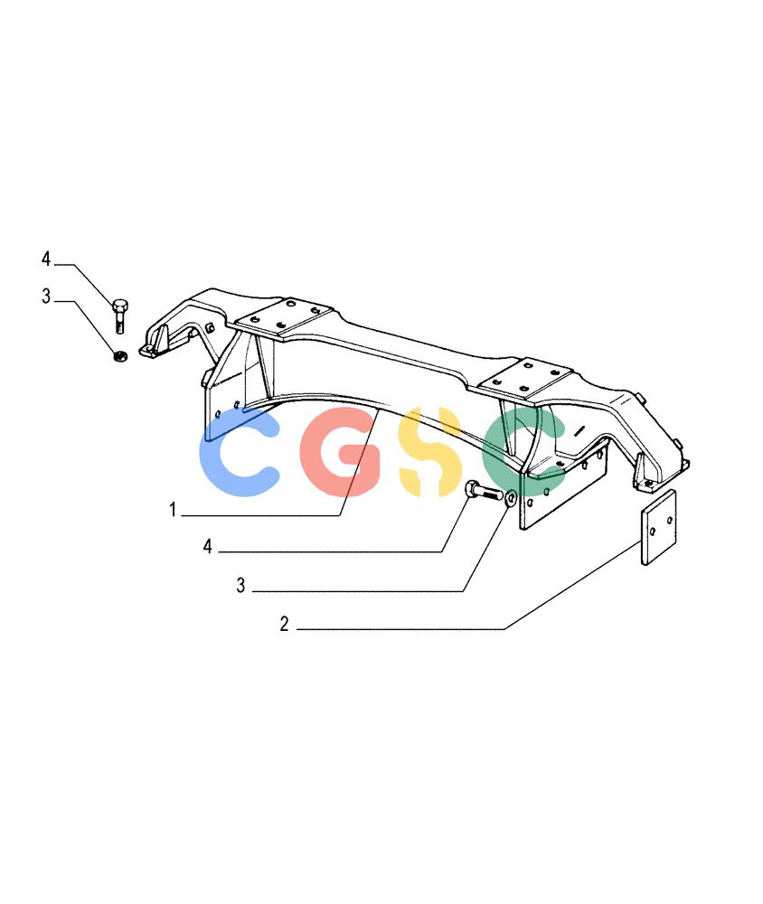 纽荷兰零件查询(FL145) - CRAWLER LOADER (N.A. VERSION) (11/98-) (2.357[01]) - TRACK FRONT SUSPENSION New Holland Constructuion
