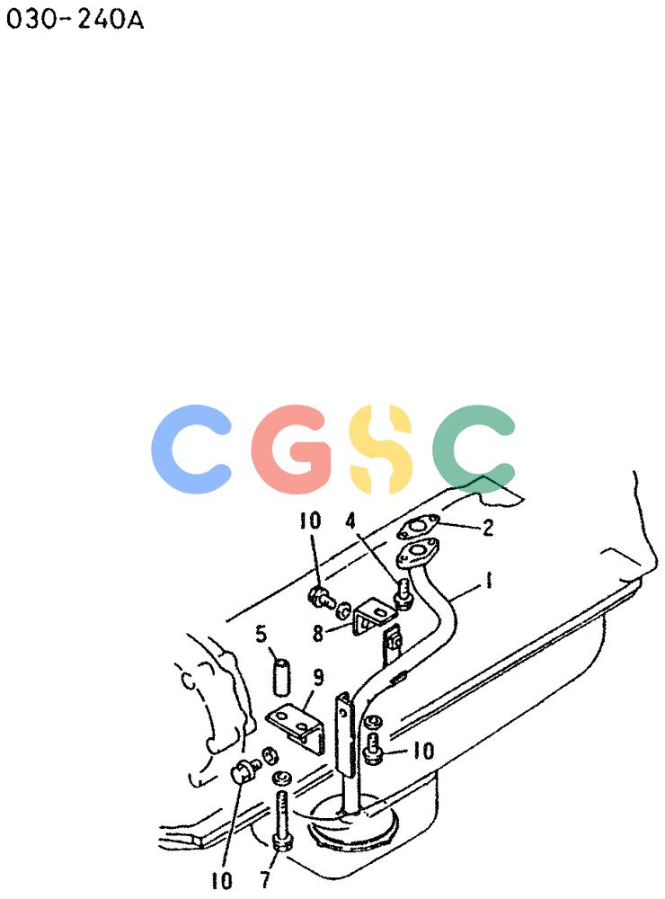 神钢零件查询(K907LC) - MARK II EXCAVATOR ASN YQ0565 (NA) (1/87-12/03) (13-007) - OIL STRAINER Kobelco