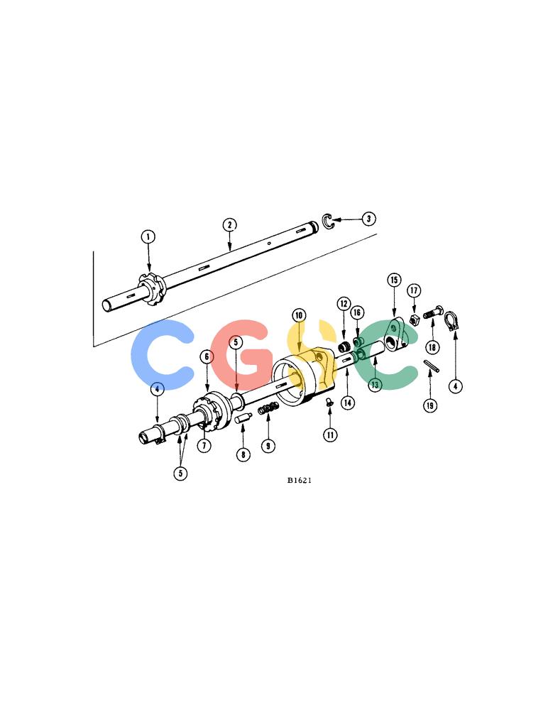 凯斯零件查询(200) - CASE TWINE TIE RECTANGULAR BALER (1/60-12/64) (24) - PICKUP OVERRUNNING CLUTCH Case Agriculture
