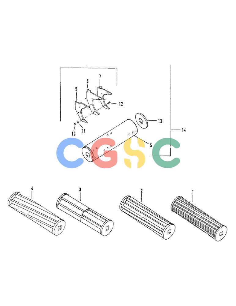 凯斯零件查询(1600) - CONCORD AIR SYSTEM (1/97-12/01) (20) - METERING ROLL ASSEMBLIES Case Agriculture