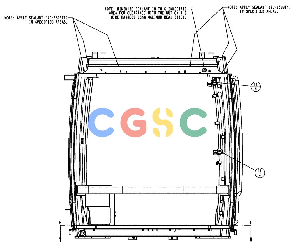 凯斯零件查询(FLX3510) - FLOATER (8/04-8/06) (01-003[04]) - CAB EXTERIOR GROUP Case Agriculture