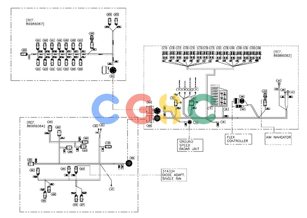 凯斯零件查询(438) - FLEX-AIR APPLICATOR - 2003 (3/03-10/03) (14-004) - CONTROLLER, RAVEN 660 Case Agriculture