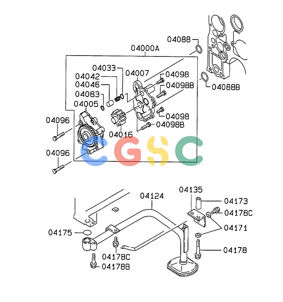 神钢零件查询(SK160LC-6E) - DYNAMIC ACERA EXCAVATOR 08/2004 ASN YM03U0523 (8/04-12/07) (09-015) - OIL PUMP & STRAINER Kobelco