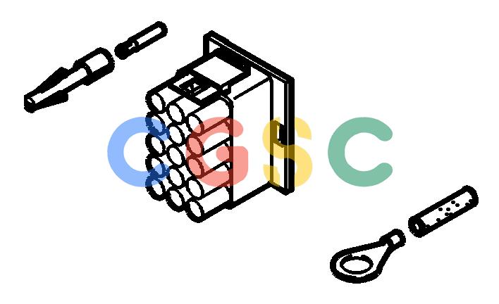 纽荷兰零件查询(EC450) - CRAWLER EXCAVATOR (SN: 750001-UP) (11/99-) (32.353[001]) - CABLE HARNESS VALVE (S/N 750004-UP) New Holland Constructuion