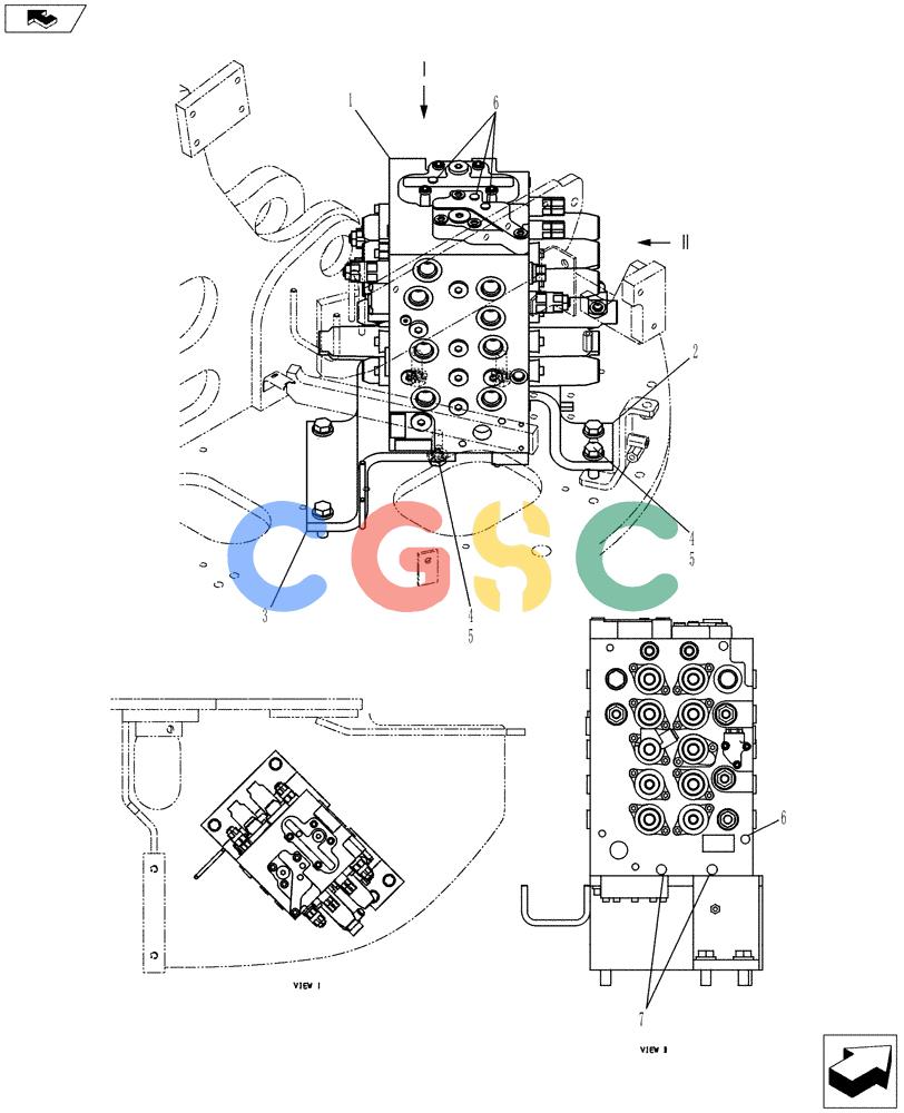神钢零件查询(ED150-2) - BLADE RUNNER EXCAVATOR/DOZER ASN LH01-01001 (1/09-12/12) (01-017[01]) - VALVE INSTALLATION Kobelco