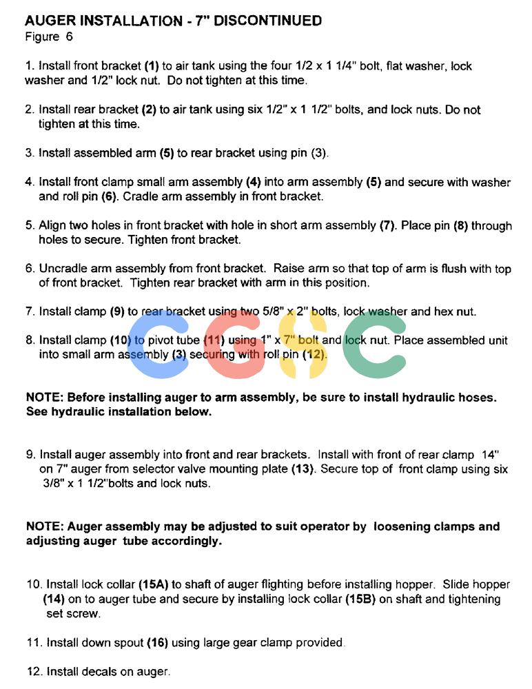 凯斯零件查询(3503) - CONCORD AIR SYSTEM (1/96-12/00) (A15) - AUGER INSTALLATION - 7" DISCONTINUED Case Agriculture