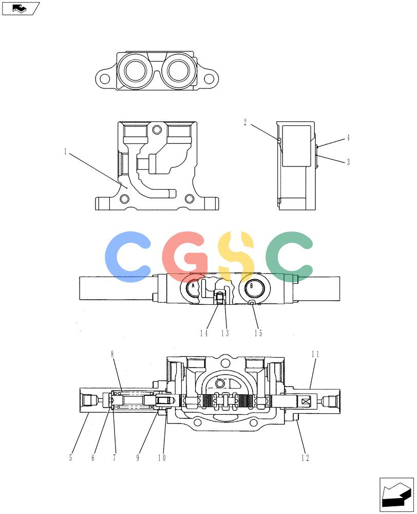 神钢零件查询(ED150-2) - BLADE RUNNER EXCAVATOR/DOZER ASN LH01-01001 (1/09-12/12) (01-019[02]) - VALVE INSTALLATION Kobelco