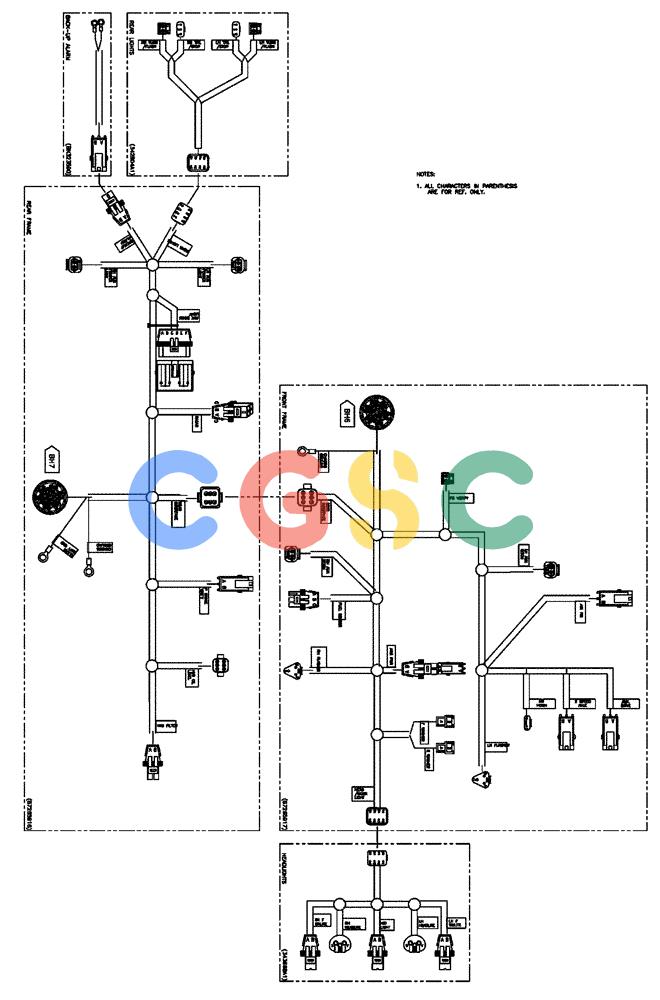 凯斯零件查询(FLX3510) - FLOATER (8/04-8/06) (08-002) - FRAME ELECTRICAL GROUP Case Agriculture