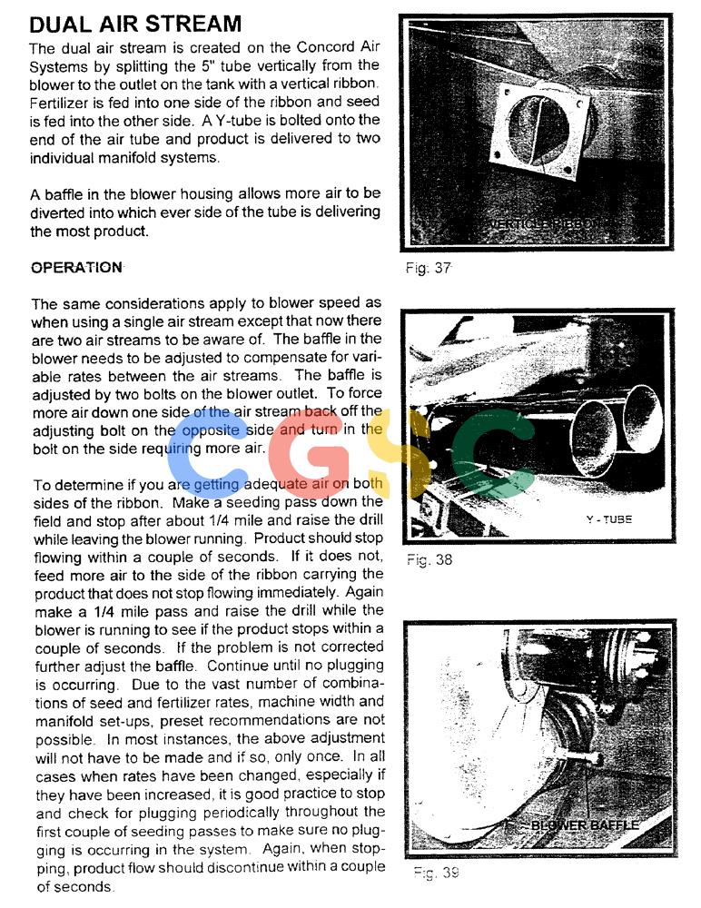 凯斯零件查询(1100) - CONCORD AIR SYSTEM (10/97-12/00) (B18) - DUAL AIR STREAM Case Agriculture