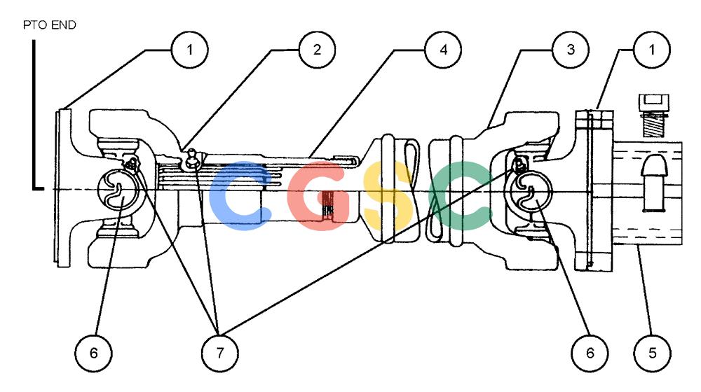 凯斯零件查询(438) - FLEX-AIR APPLICATOR - 2003 (3/03-10/03) (08-002) - DRIVELINE, FLEX, 4330 Case Agriculture