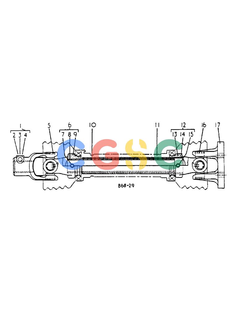 凯斯零件查询(425) - INTERNATIONAL HARVESTER RECTANGULAR BALER (1/76-12/85) (A-12) - PTO DRIVE SHAFT, 26 IN. MINIMUM COMPRESSION FOR USE ON TRACTORS WITH 14 IN. STD DRAWBAR Case Agriculture