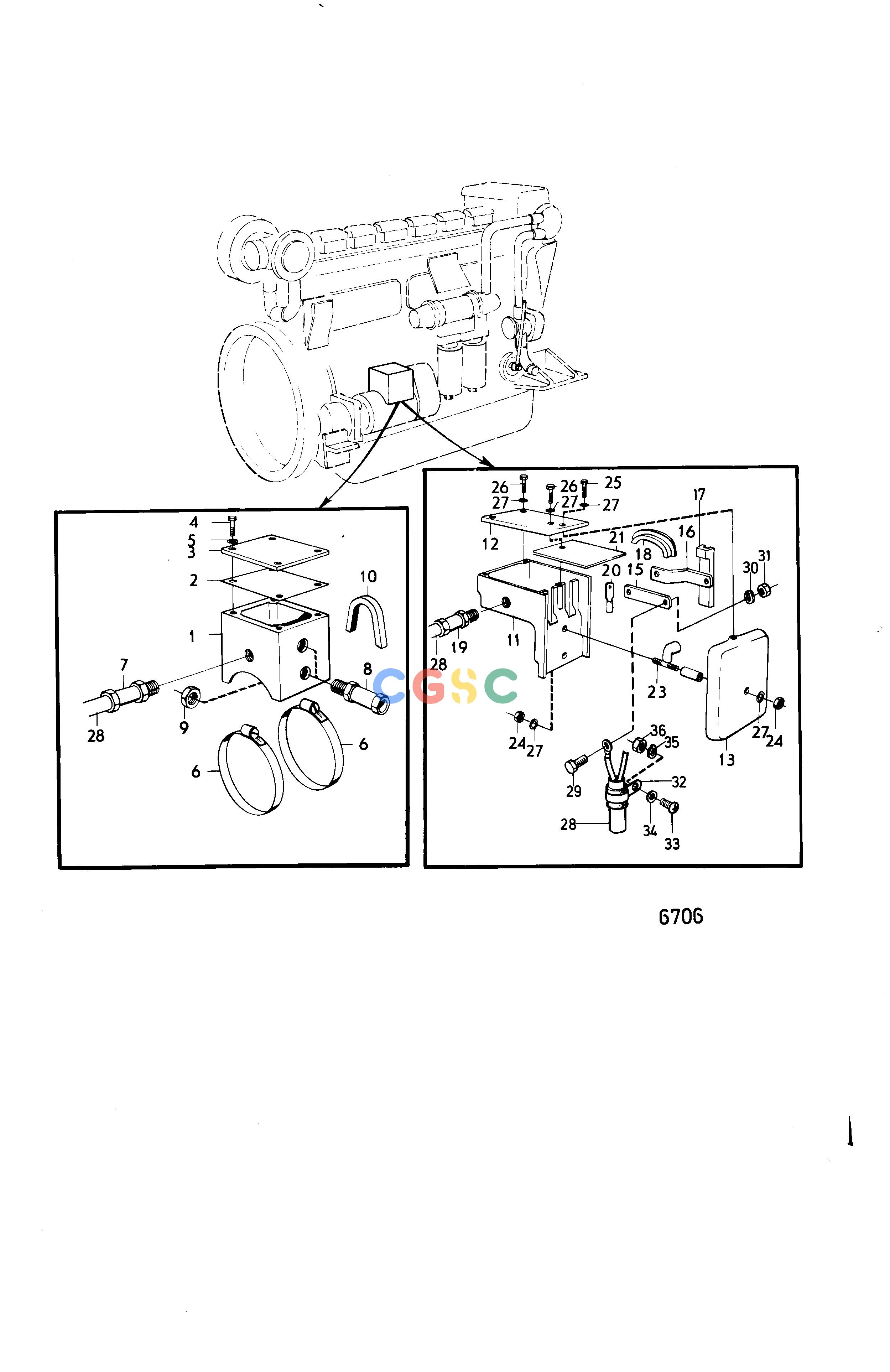沃尔沃零件查询MD120A; MD120AK; TMD120A; TMD120AK; TAMD120A; TAMD120AK; TMD120B; TAMD120B; TAMD120B-CCElectrical SystemStarter Casing and Installation ComponentsEPC Volvo Penta Parts catalog