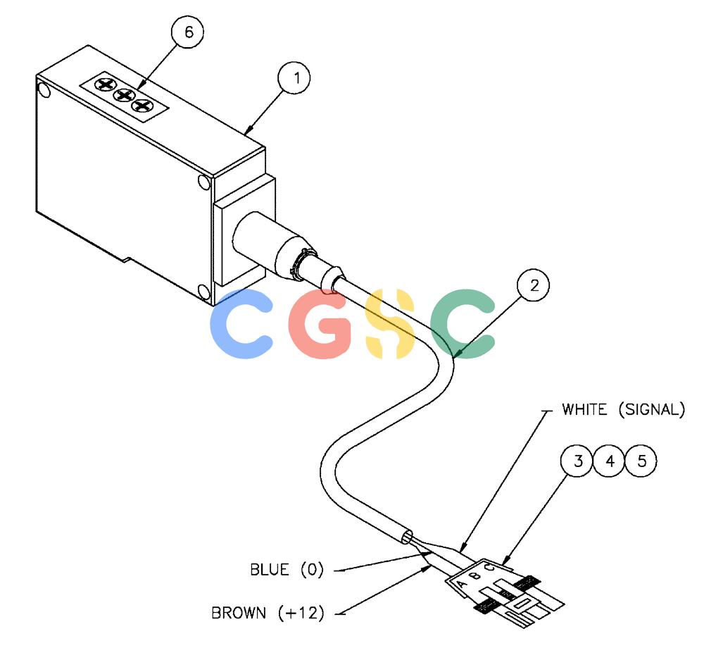 凯斯零件查询(438) - FLEX-AIR APPLICATOR - 2003 (3/03-10/03) (04-040) - SENSOR ASSEMBLY Case Agriculture
