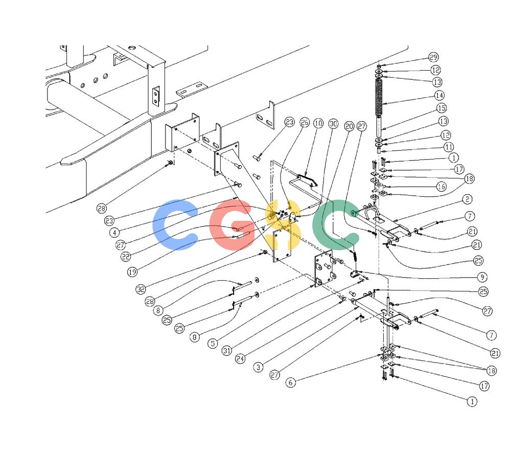 凯斯零件查询(438) - FLEX-AIR APPLICATOR - 1999 (2/99-3/03) (20-004) - INDUCTOR MOUNT GROUP Case Agriculture