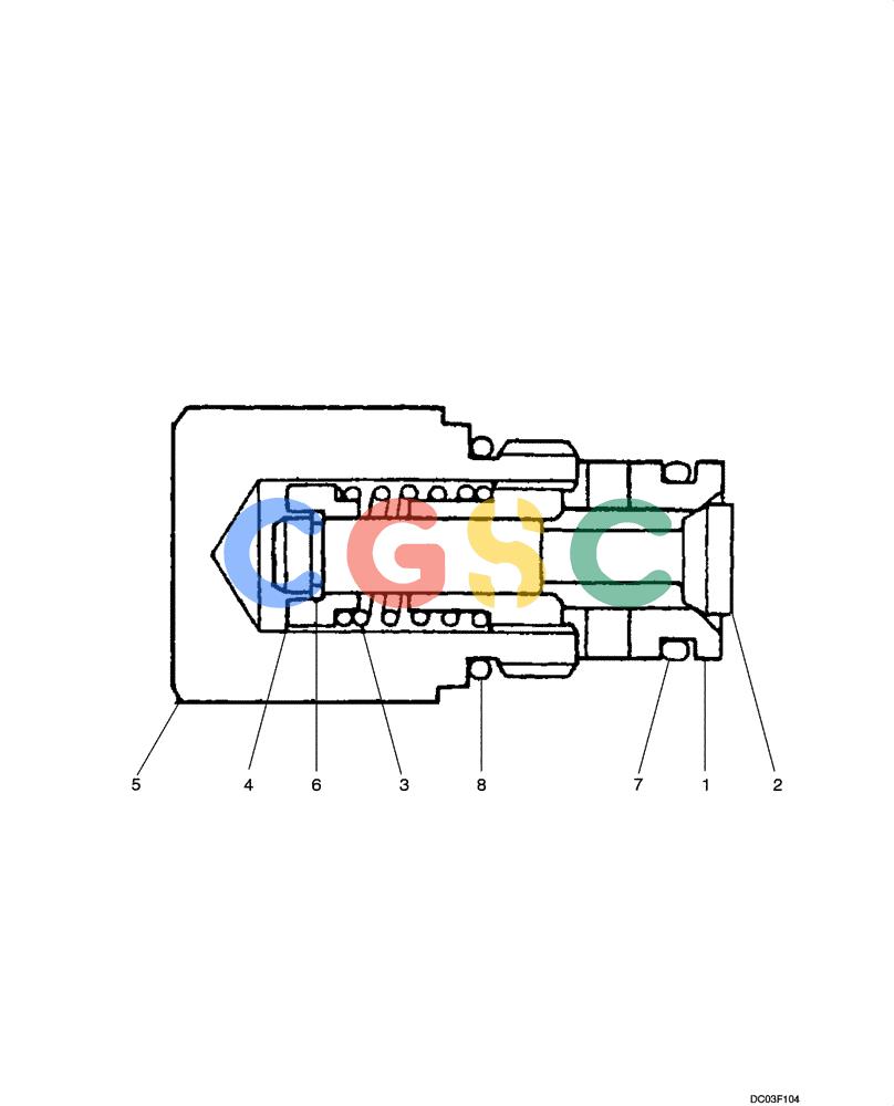 纽荷兰零件查询(E15) - COMPACT CRAWLER EXCAVATOR (N.A.) (1/06-) (08-35[00]) - VALVE ASSY - BLEEDER New Holland Constructuion