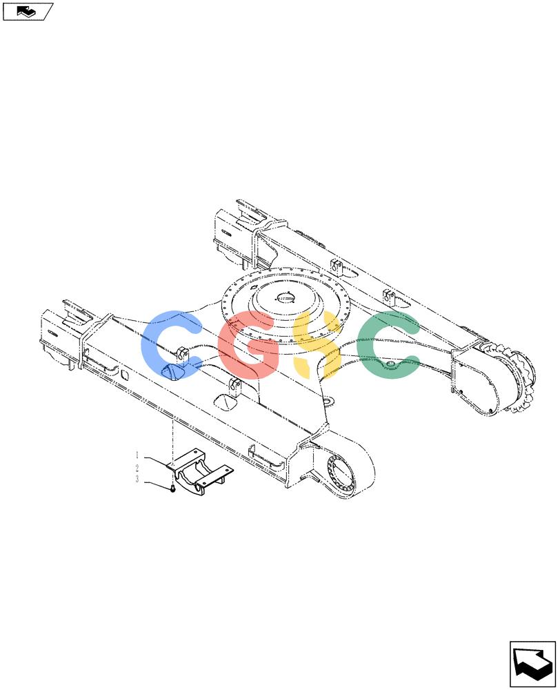 纽荷兰零件查询(E135BSRLC) - CRAWLER EXCAVATOR ASN YH06-08001 (02-004[00]) - LOW GROUP New Holland Constructuion