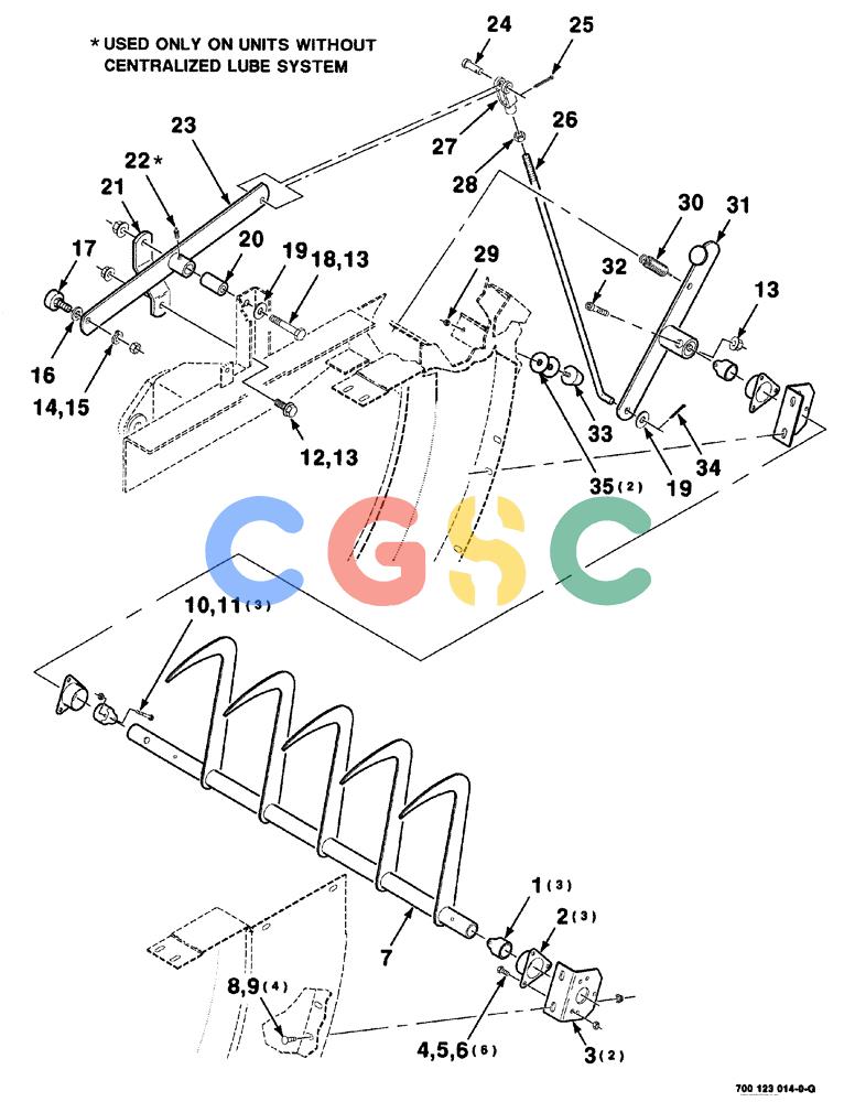 凯斯零件查询(8575) - CASE IH MID-SIZE RECTANGULAR BALER (NORTH AMERICA) (1/95-12/00) (05-020) - HOLDING FINGER ASSEMBLY Case Agriculture