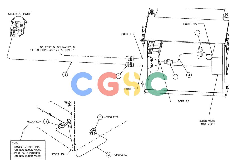 凯斯零件查询(438) - FLEX-AIR APPLICATOR - 2003 (3/03-10/03) (06-010) - HYDRAULIC GROUP, SUPPLY, 3 WHEEL Case Agriculture