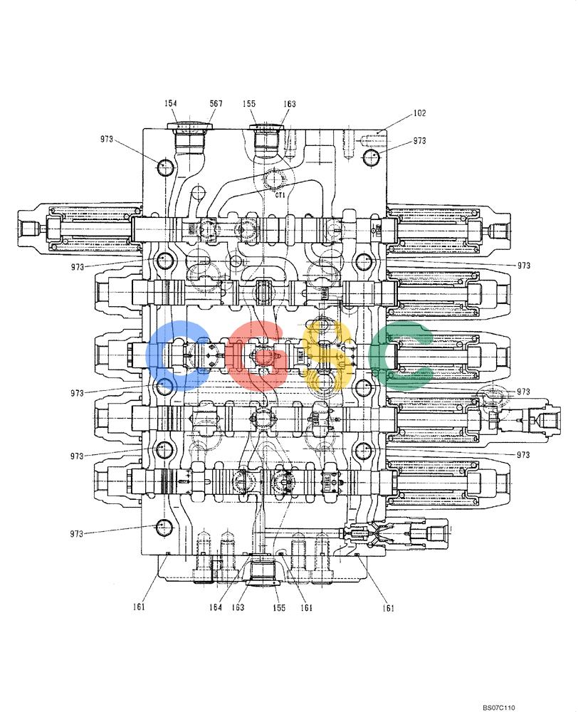 神钢零件查询(SK170-8) - ACERA MARK III EXCAVATOR - TIER 3 (NA) ASN YM04-U1601 - (5/07-12/12) (08-01-02[02]) - VALVE ASSY, CONTROL (YM30V00011F1) PAGE 2 OF 9 Kobelco