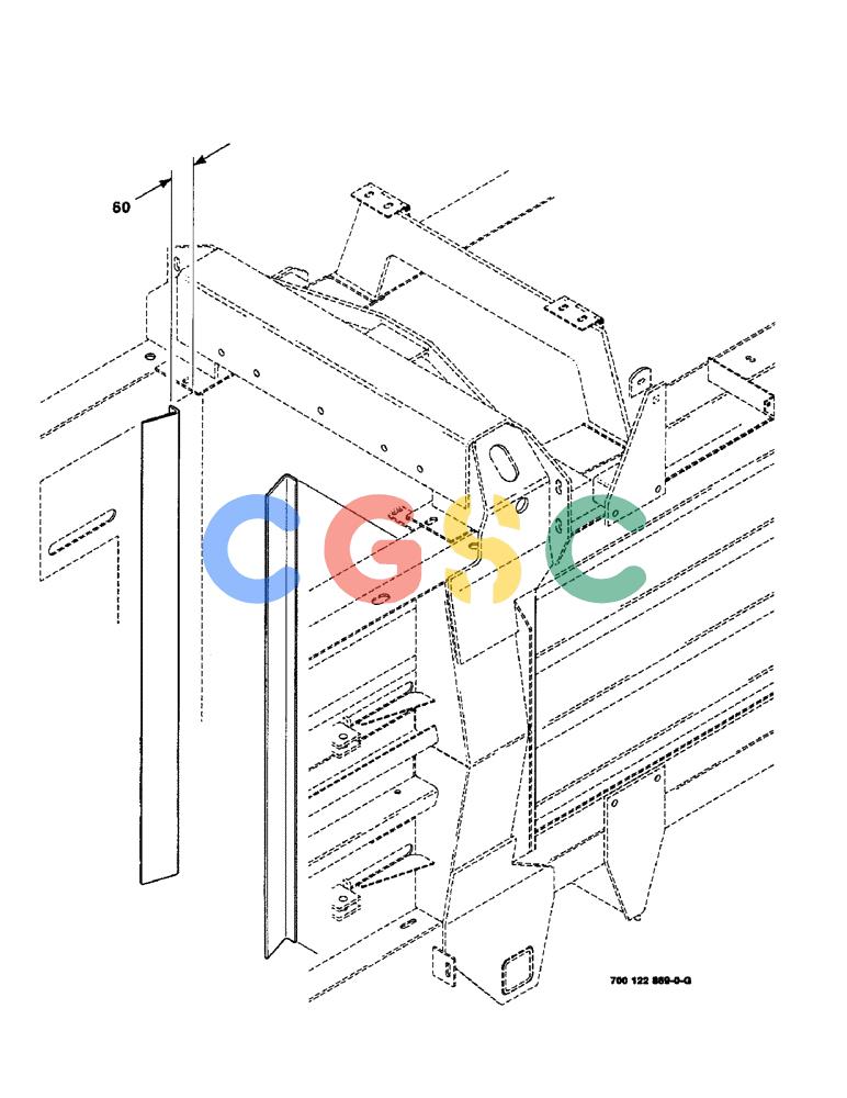 凯斯零件查询(8590) - CASE IH LARGE RECTANGULAR BALER (EUROPE) (1/97-12/98) (9-10) - HAY RESISTOR KIT, WELD ON, 700122869 HAY RESISTOR KIT, COMPLETE Case Agriculture