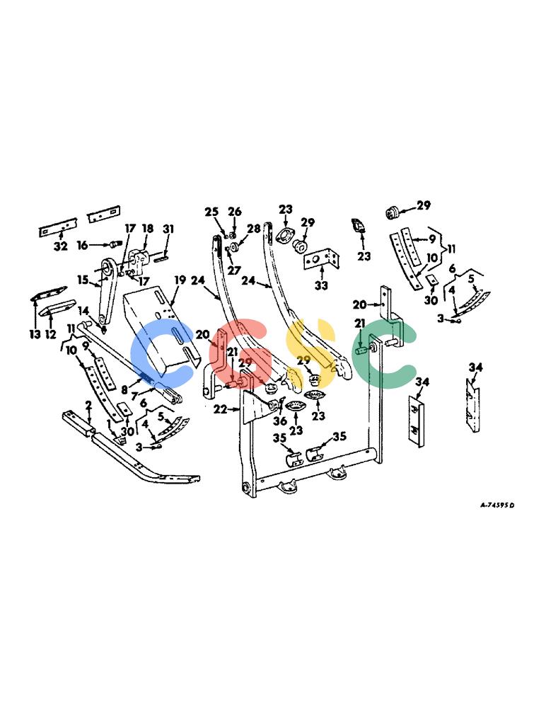 凯斯零件查询(440) - INTERNATIONAL HARVESTER RECTANGULAR BALER (NORTH AMERICA) (1/70-12/78) (E-30) - NEEDLES AND GUIDES, FOR WIRE BALERS, SERIAL NUMBER, 430W 50 IN. THRU 001193, 440W 50 IN. THRU 002159 Case Agriculture