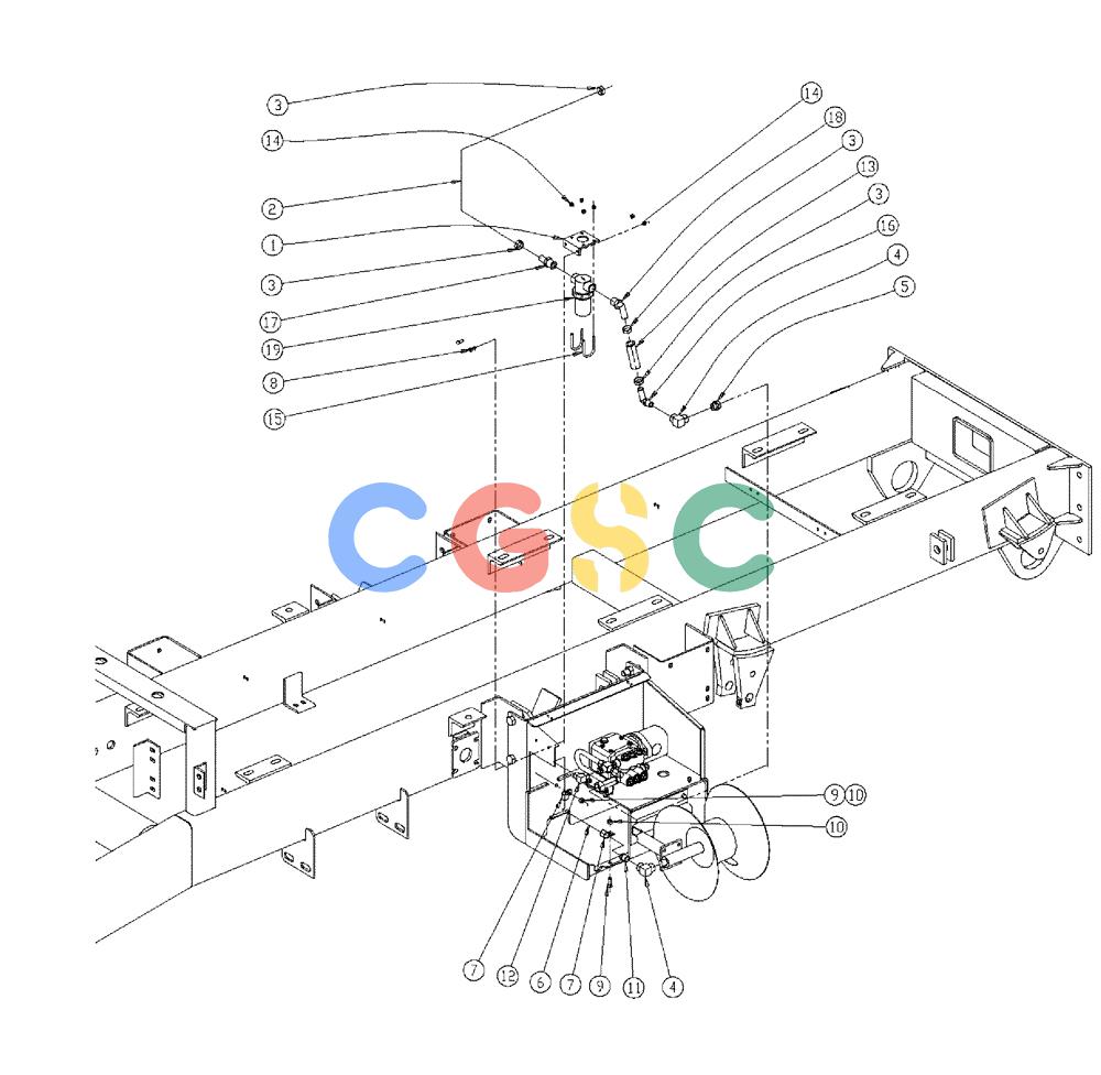 凯斯零件查询(438) - FLEX-AIR APPLICATOR - 1999 (2/99-3/03) (21-012) - PRESSURE WASHER PLMBG GROUP Case Agriculture