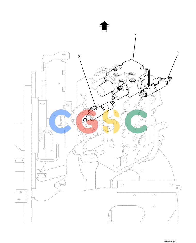 神钢零件查询(ED150) - BLADE RUNNER ACERA SR EXCAVATOR DOZER (TIER 3 ) ASN YL06-01201 (5/08-12/12) (06-01[00]) - VALVE INSTALLATION (NIBBLER & BREAKER) (YY64H00130F1) Kobelco