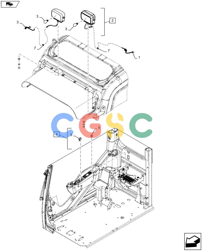 神钢零件查询(ED160 BLADE) - HYDRAULIC EXCAVATOR - ASN LH02-01501 (9/12-12/13) (55.514.AB[02]) - CAB, LIGHT Kobelco