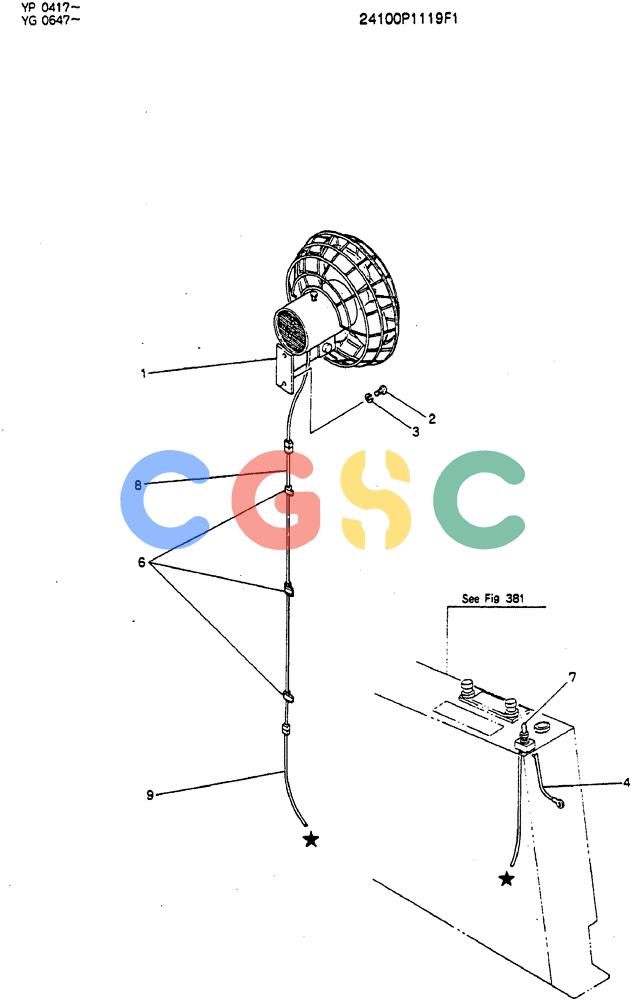 神钢零件查询(MD180LC) - EXCAVATOR ASN YG0647 (1/80-12/06) (08-009) - FAN ASSY, AUTOMOBILE Kobelco