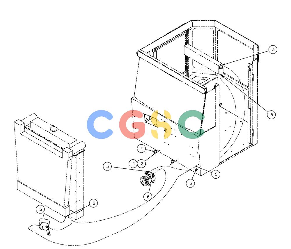 凯斯零件查询(FLX3300B) - FLOATER - 2002 (9/02-10/03) (01-013) - A\C HOSE KIT INSTALL GROUP {BN320811} Case Agriculture